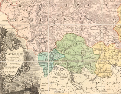 Księstwo raciborskie 1736 Wieland